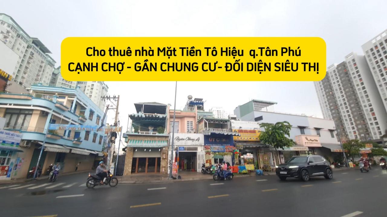 Cho thuê nhà mặt tiền Tô Hiệu 125m², 1Lầu - NGANG 5M- GẦN CHUNG CƯ - Ảnh chính